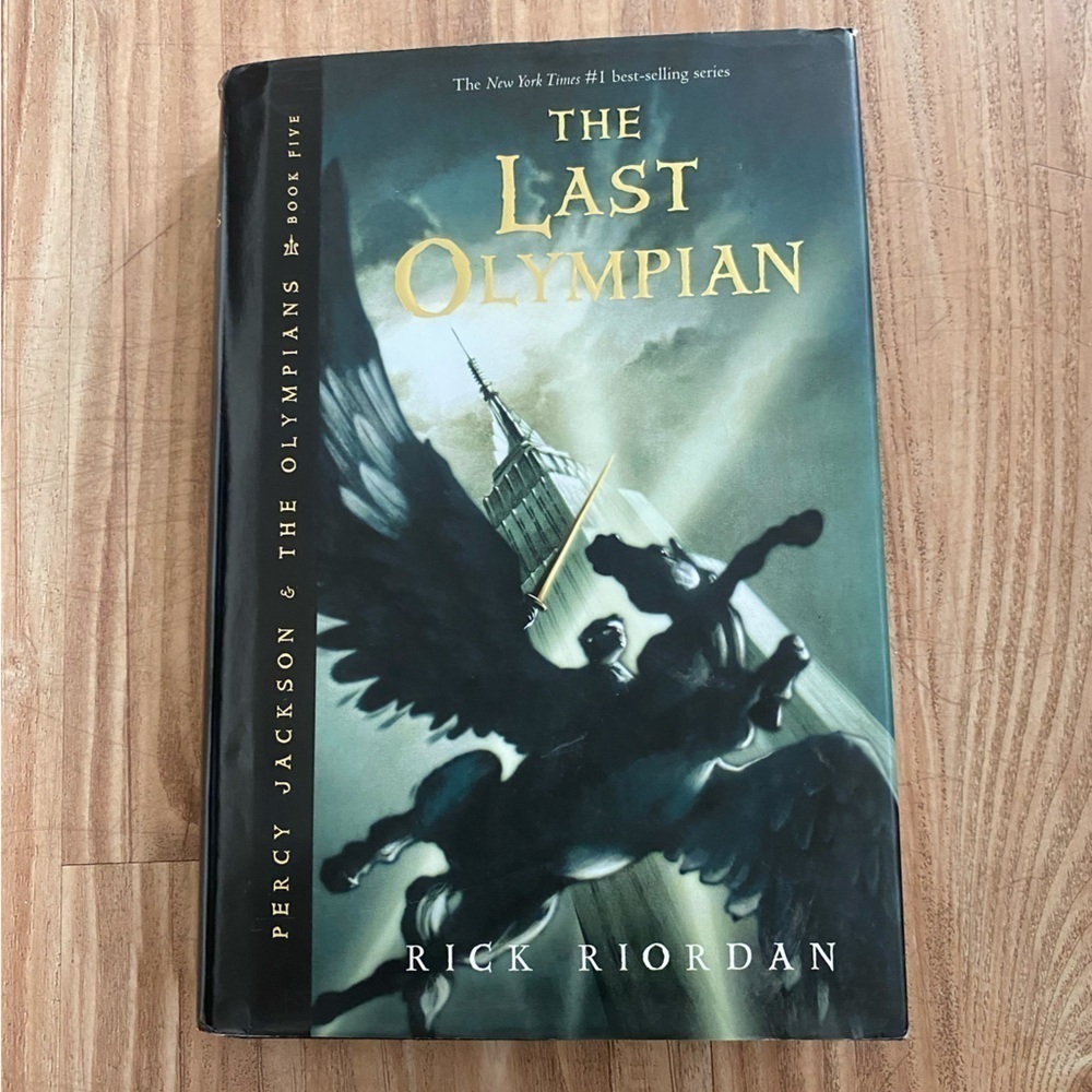 The Last Olympian by Rick Riordan Book ✅